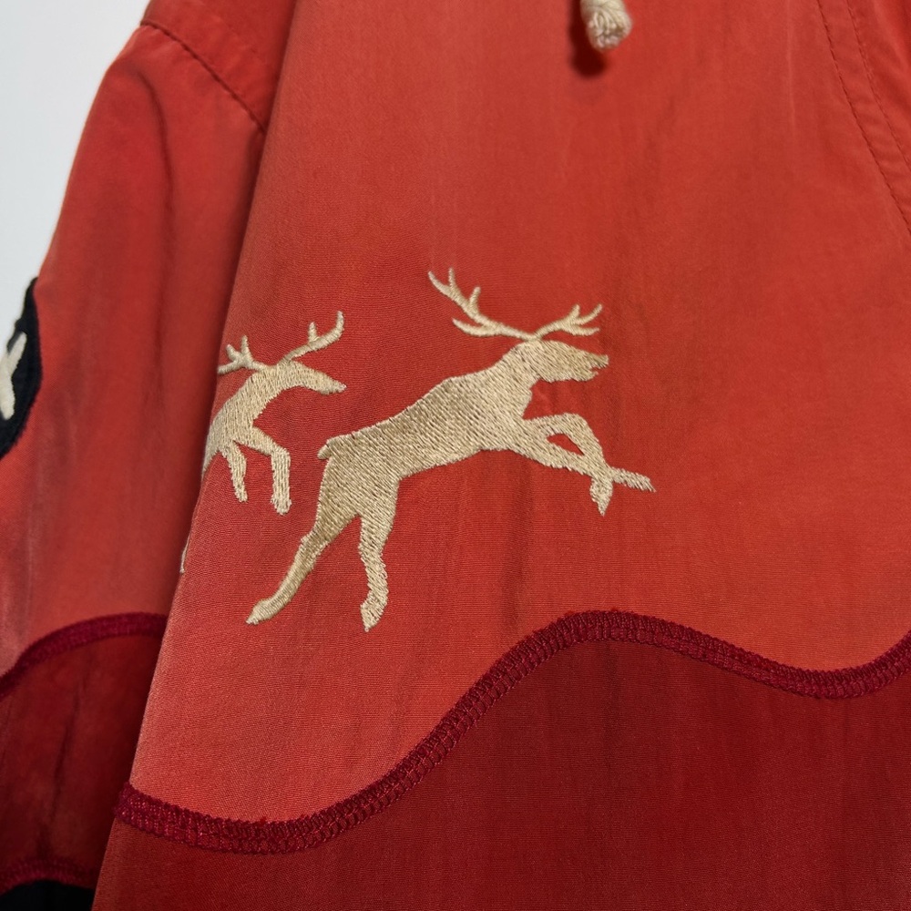 Vintage BOGNER Goan Thylmann Ski Jacket Anorak Reindeer Men's Size M Pullover - Picture 7 of 7